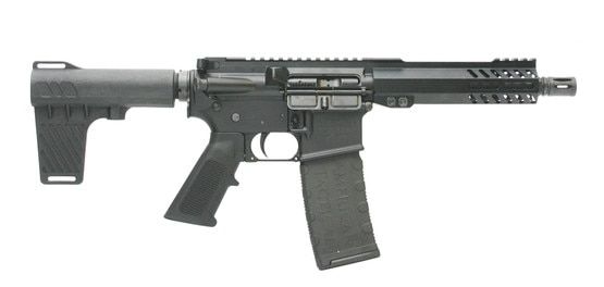 American Tactical Inc Milsport 5.56 AR Pistol with Arm Brace - 7.5"
